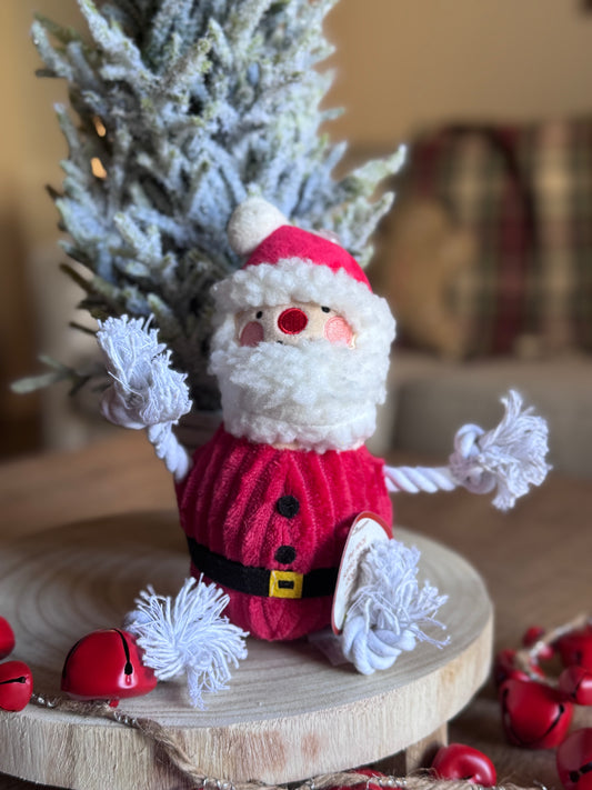 Santa Dog Toy