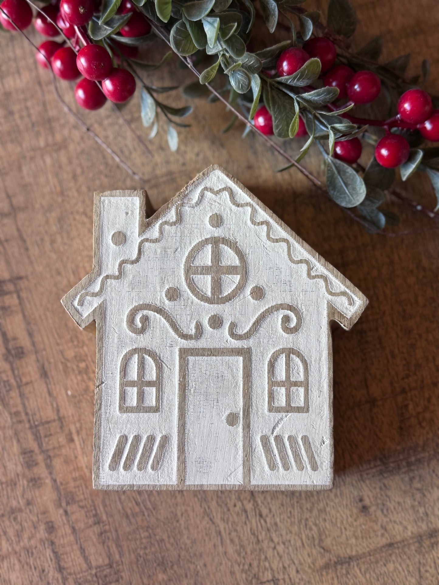 Candy Cane Lane Wood Houses