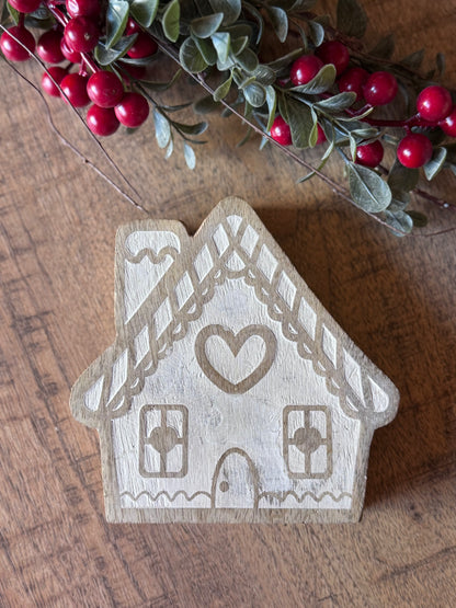Gingerbread Drive Wood Houses