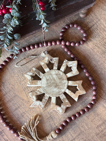 Chestnut 59” Bead Garland