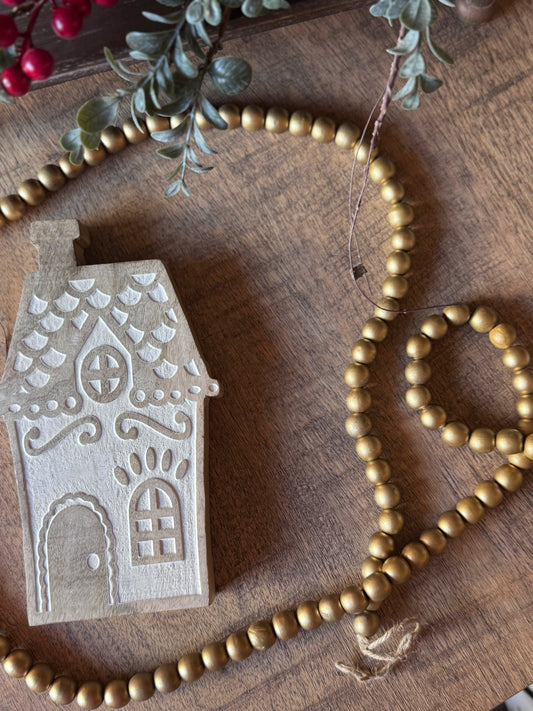 Gold 60” Bead Garland