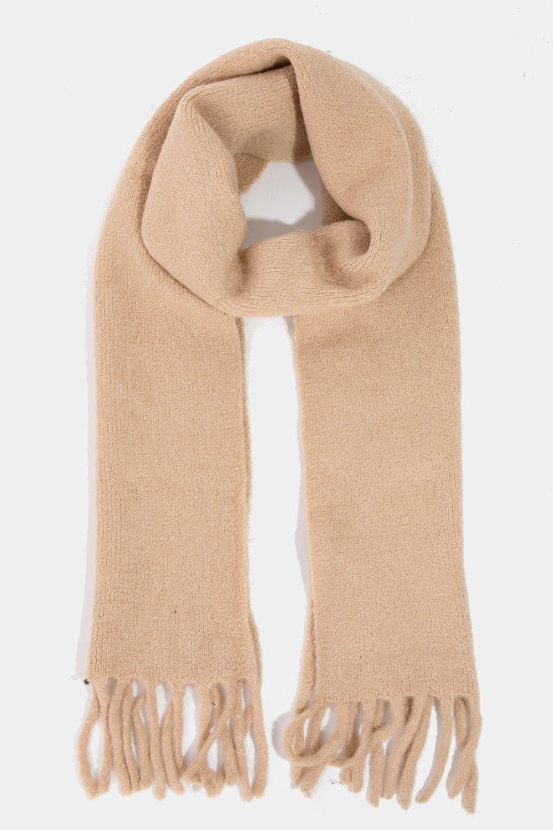 Soft Fringe Scarf