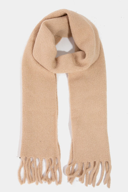 Soft Fringe Scarf
