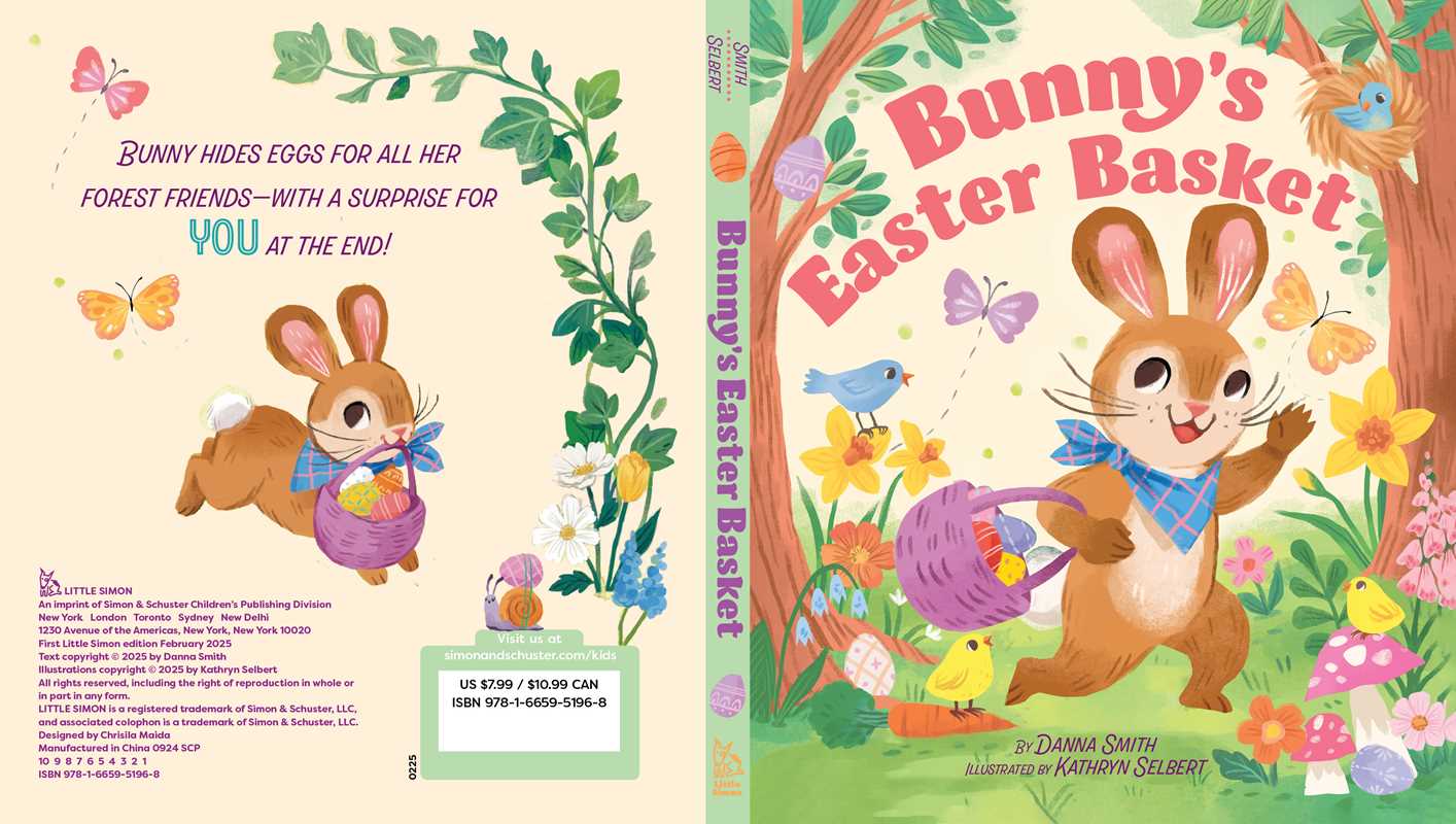 Bunny's Easter Basket by Danna Smith - Board Book