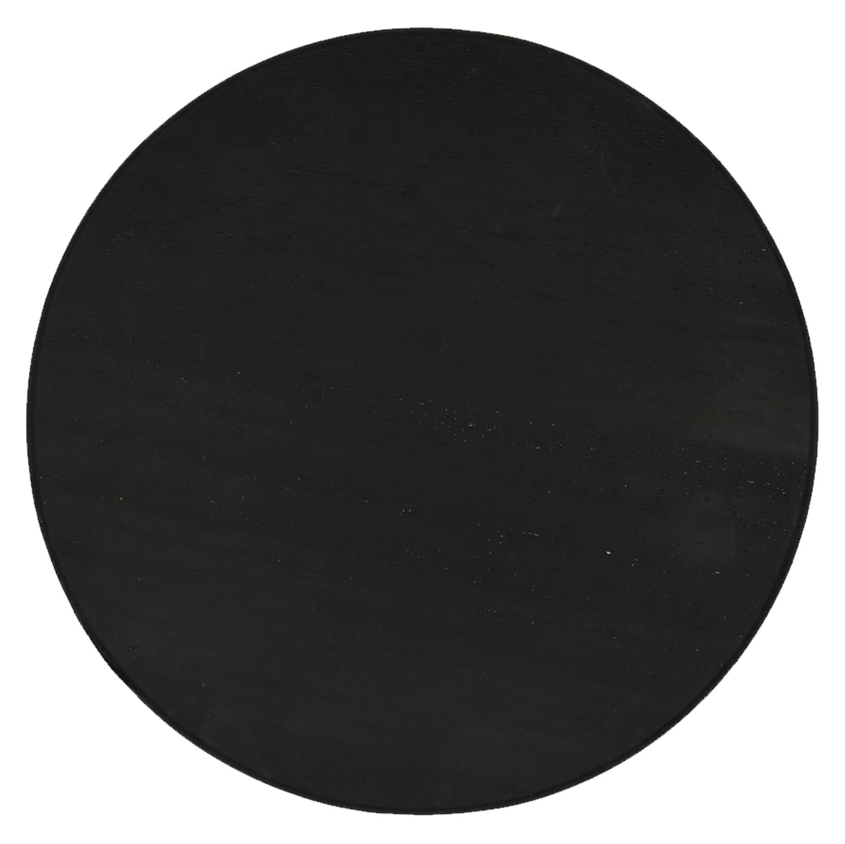 Black Wood Pedestal Stand - Terra Cottage