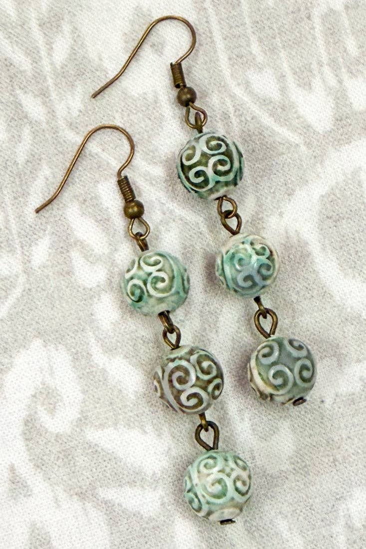 Georgia Earrings - Terra Cottage