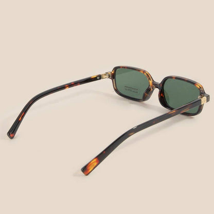 Classic Rectangle Lens Sunglasses - Terra Cottage