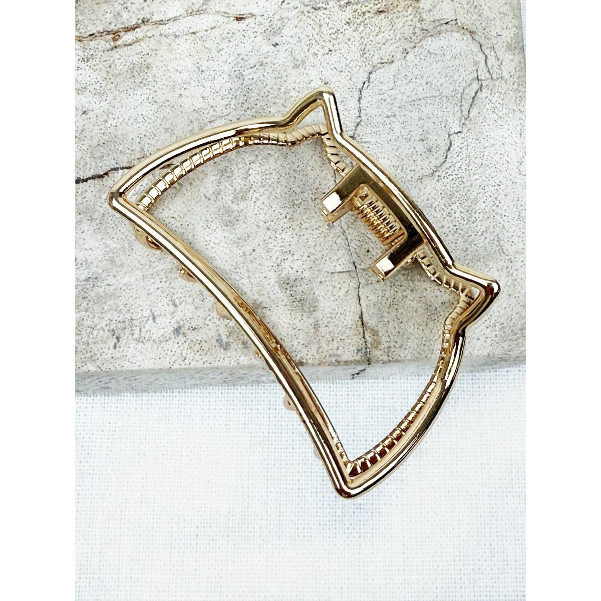 Metal Meow Hair Claw Clips - Terra Cottage