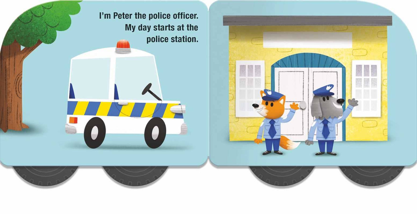 Speedy Wheels - Police Car Book