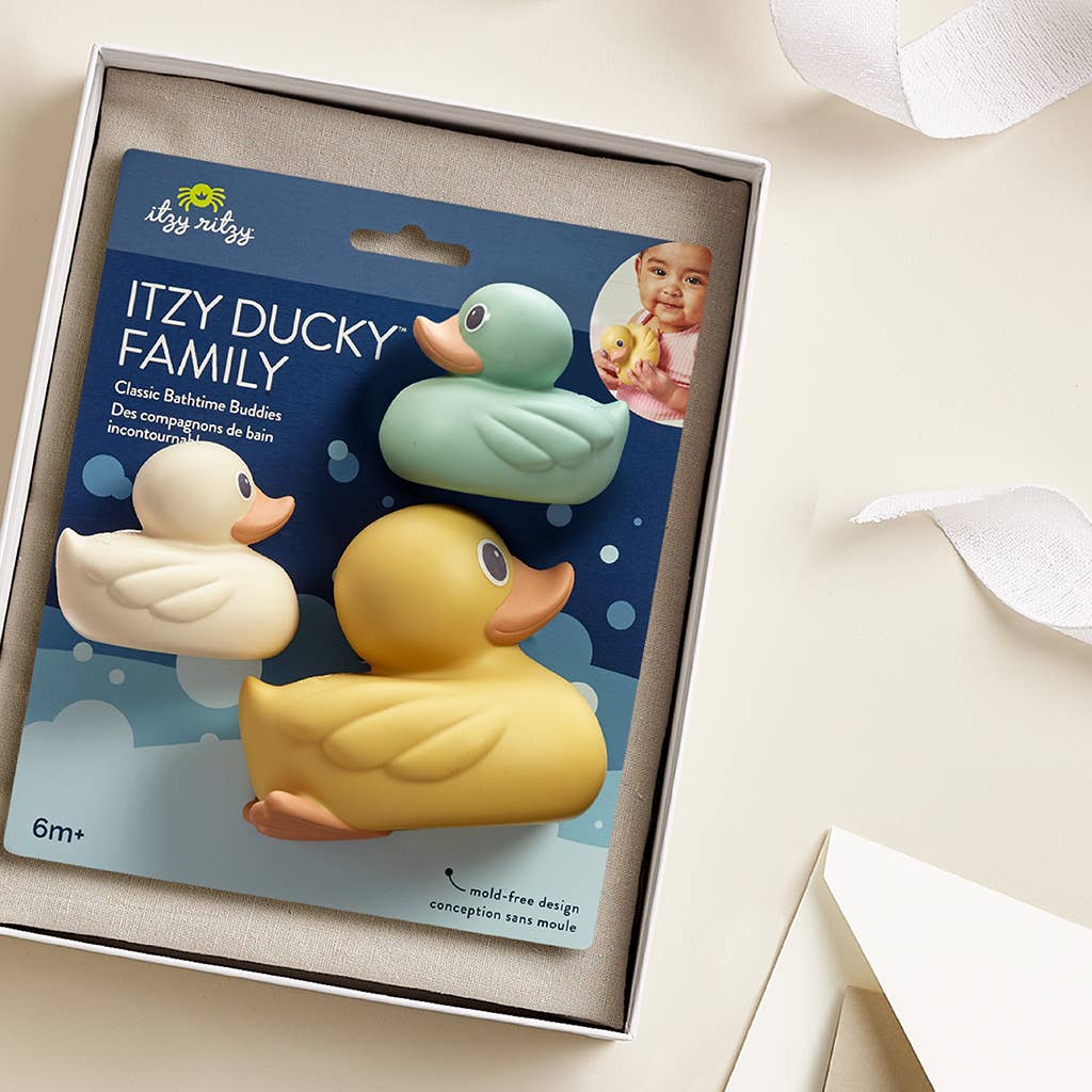 Itzy Ducky Family™ - Bath + Water Table Toys: Mallard