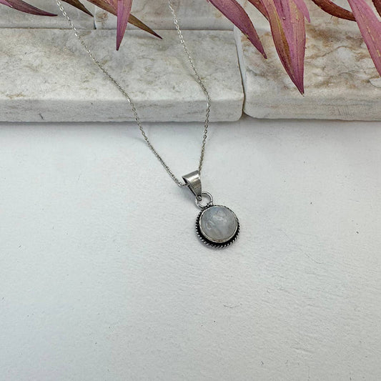 Handcrafted Moonstone Necklace