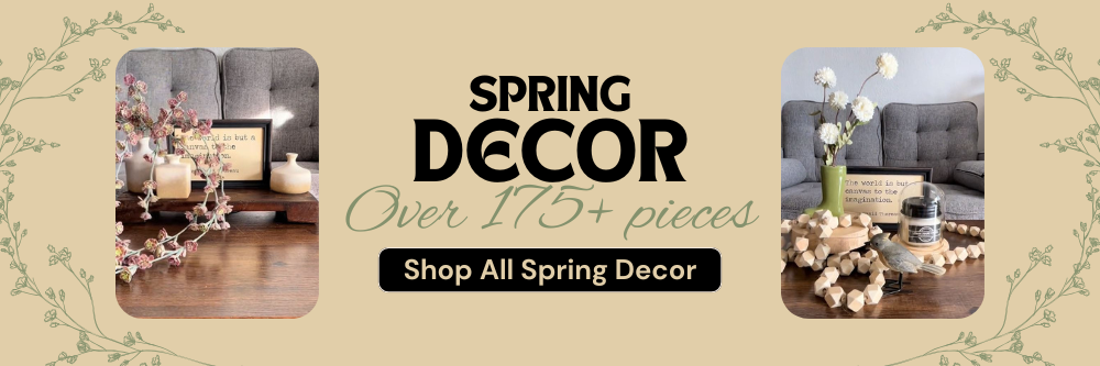 shop spring decor