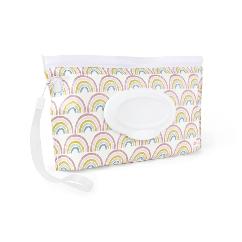 Rainbow Reusable Wipes Case