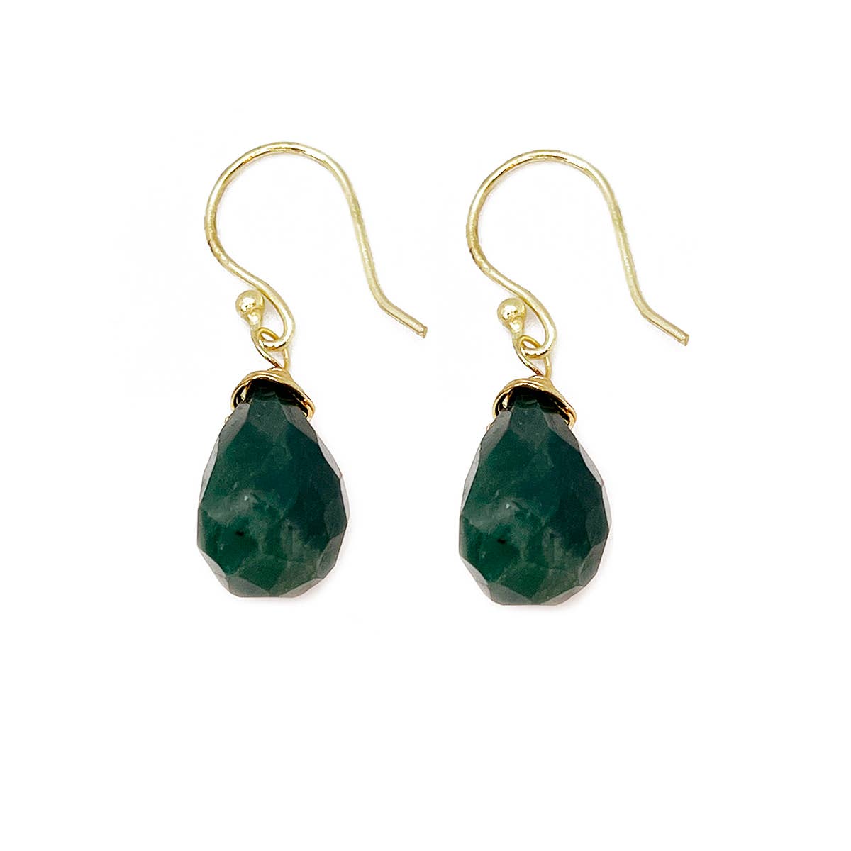 Aventurine Teardrop Earrings