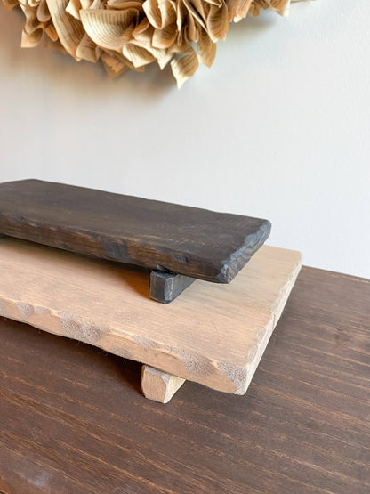 Vintage Inspired Wood Riser