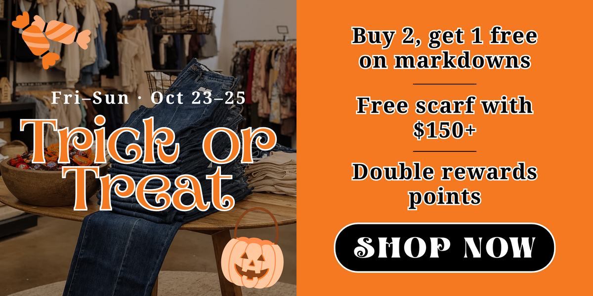 shop our trick or treat sale