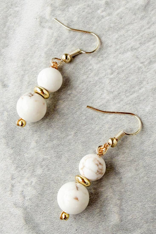 Ruthie Earring - White