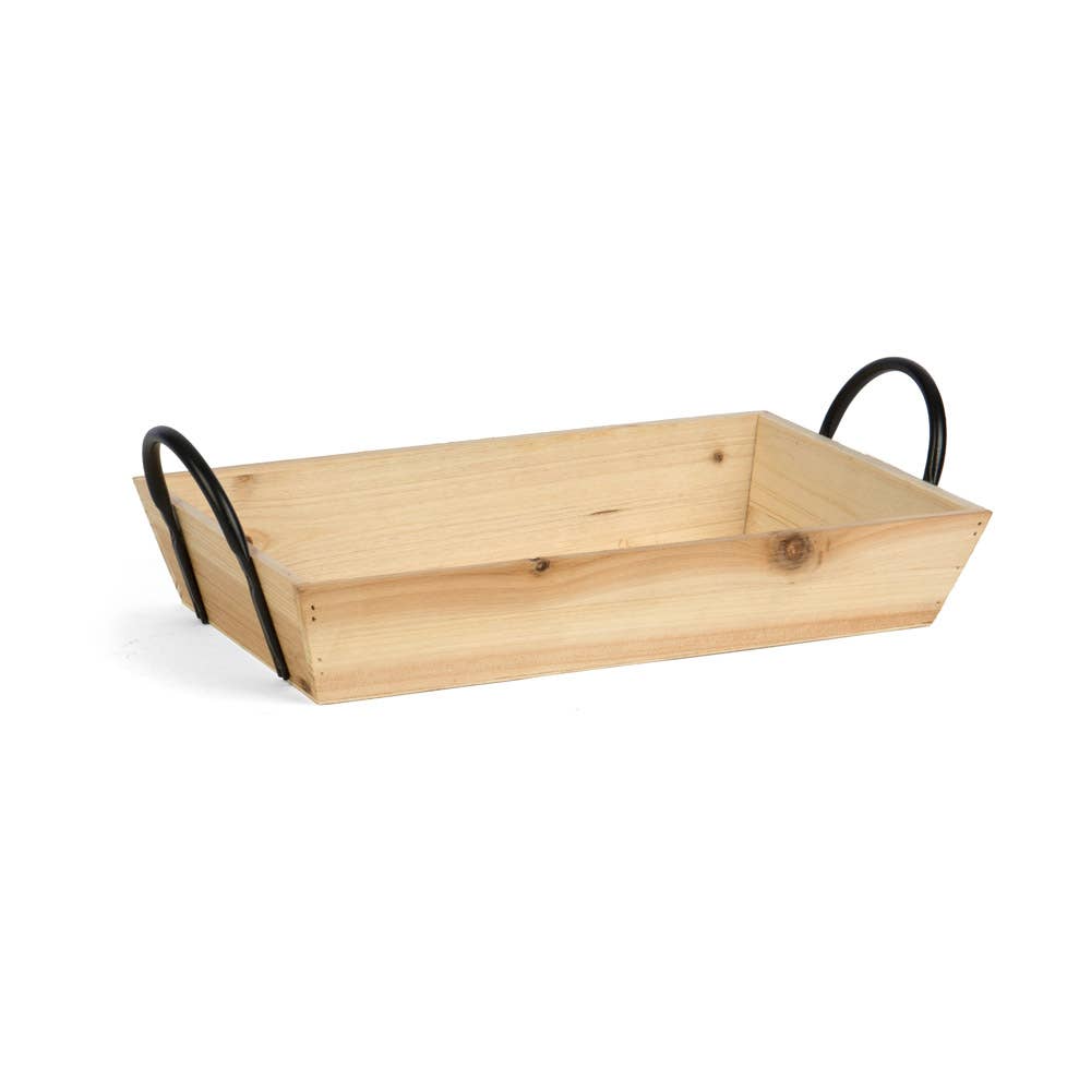 Rectangle Garden Box Wood Tray