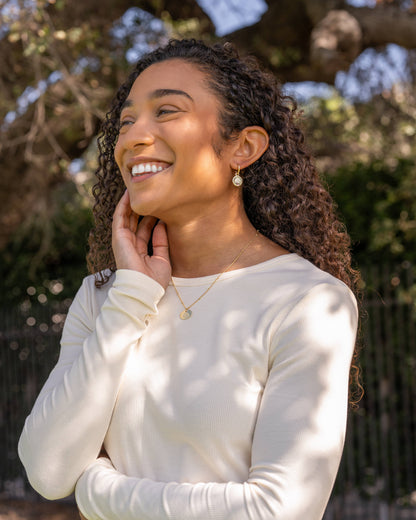 Birth Month Flower Earrings