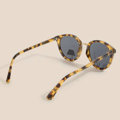 Polarized Acetate Round Sunglasses - Terra Cottage