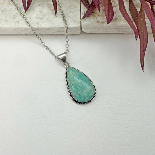 Handcrafted Amazonite Necklace