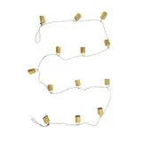 Gold Metal Bell Garland