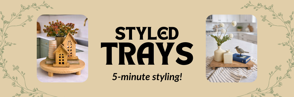shop styled trays