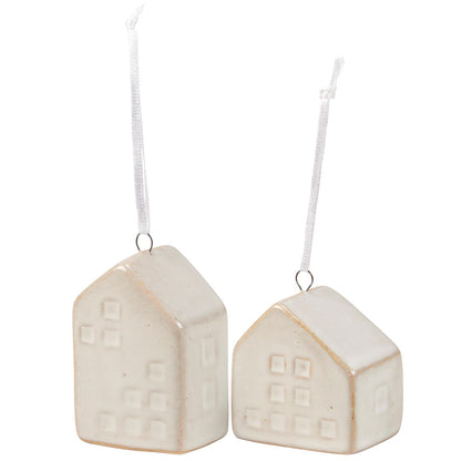 House Ornaments, Set of 2