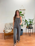 Ash Adjustable Linen Jumpsuit