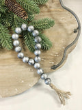 Mercury Glass Bead Loop - Terra Cottage