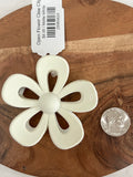Open Flower Claw Clip