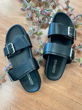 Black On The Go Sandal