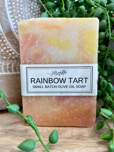 Rainbow Tart Soap