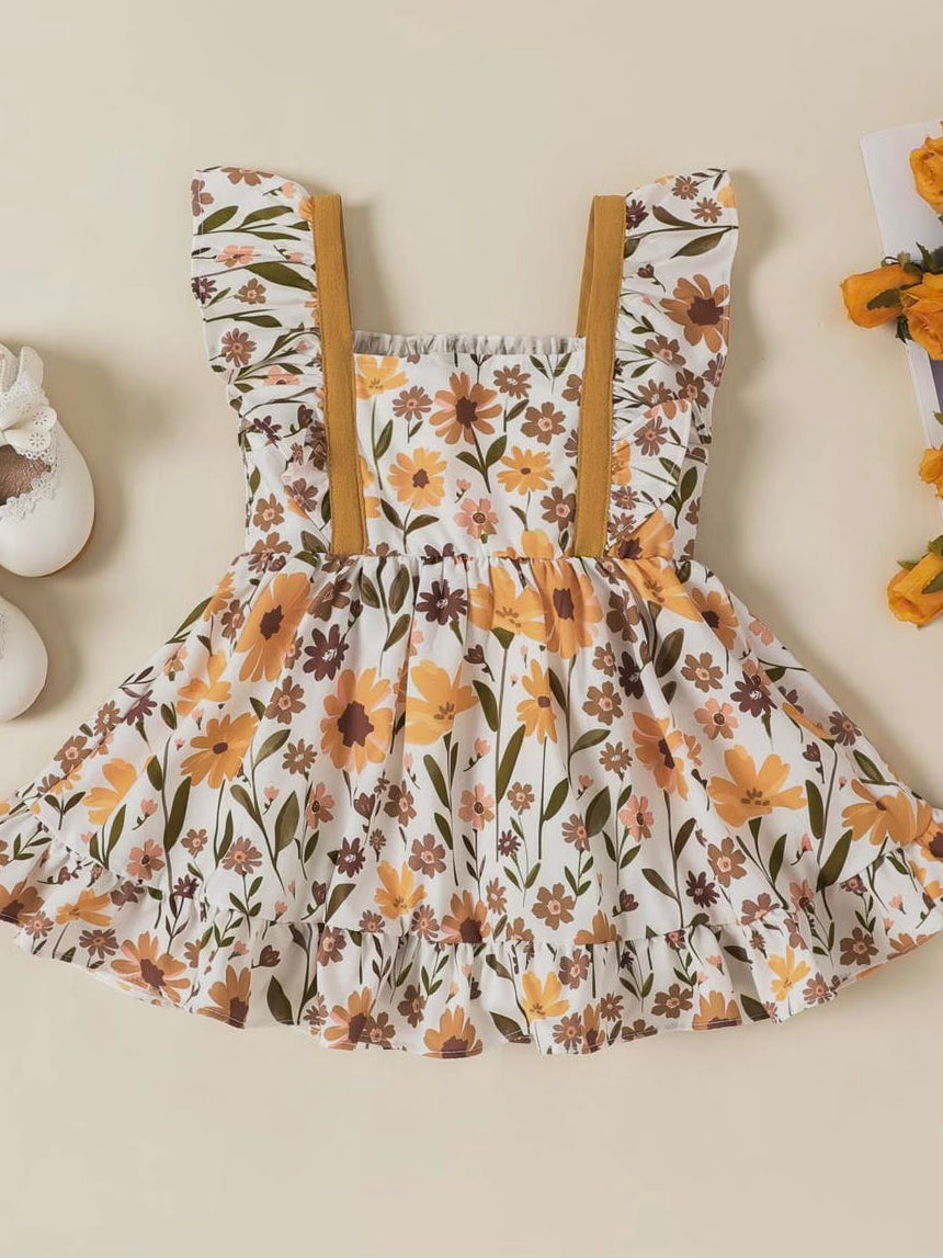 Baby Fall Florals Dress
