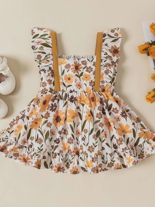Baby Fall Florals Dress