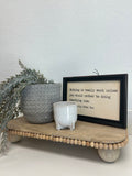 Footed Mini Speckled Planter