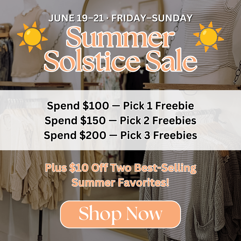 shop our summer solstice sales event
