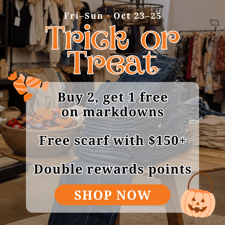 shop our trick or treat sale