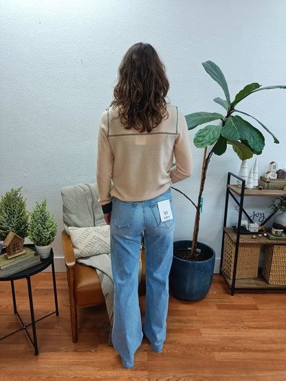 Mica Day Blue Relaxed Straight Leg Jeans