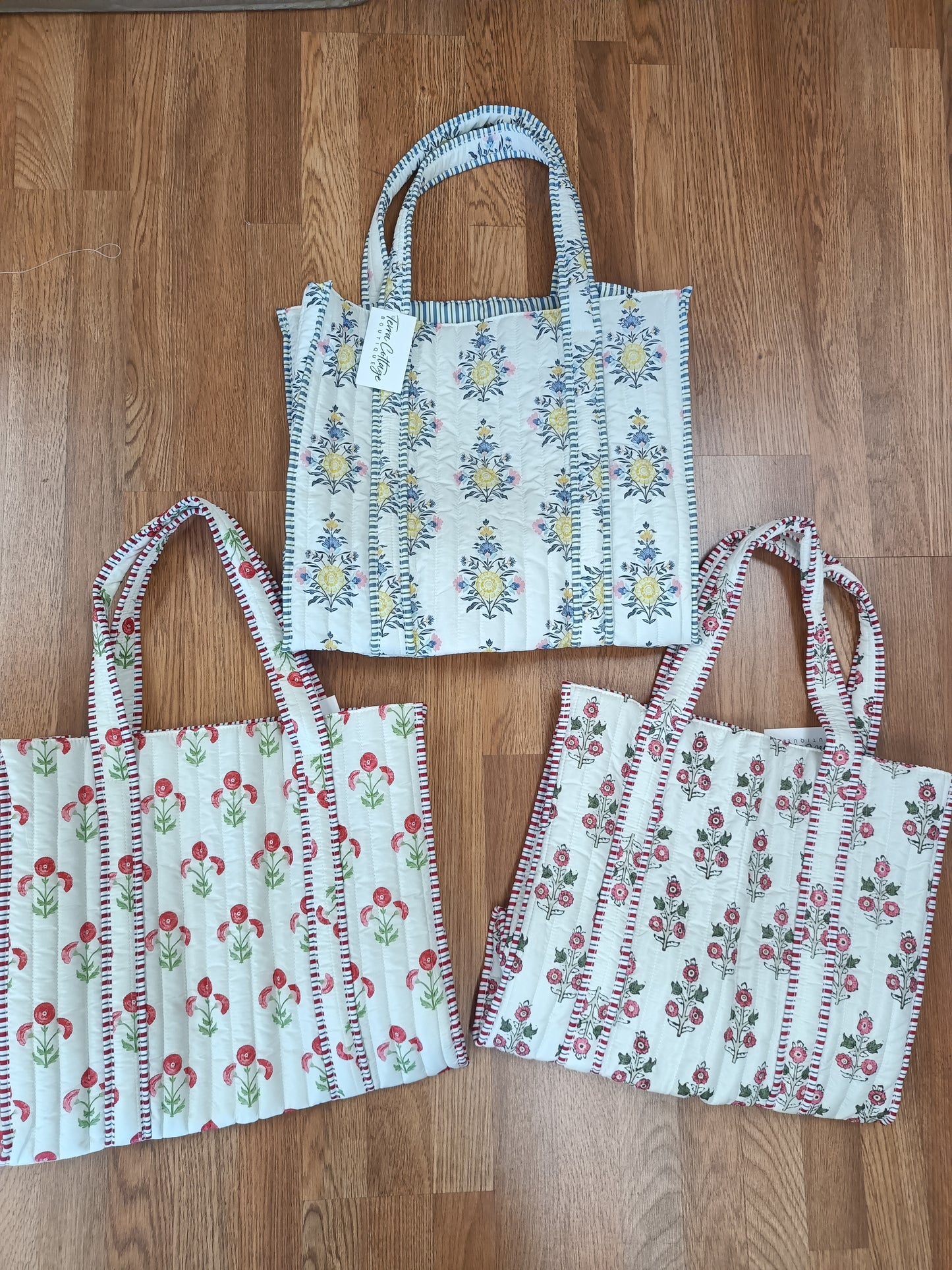 Quilted Tote Bag