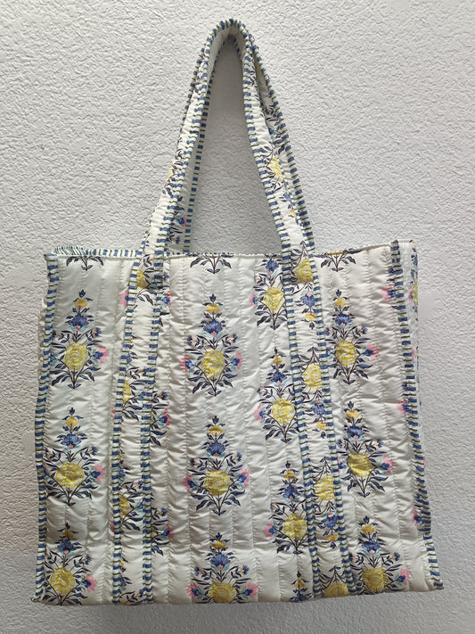 Quilted Tote Bag