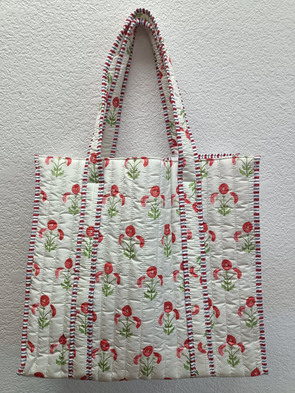 Quilted Tote Bag
