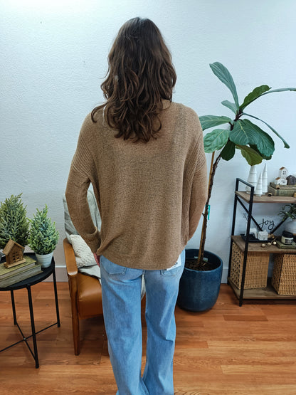 Taupe Lightweight Sweater