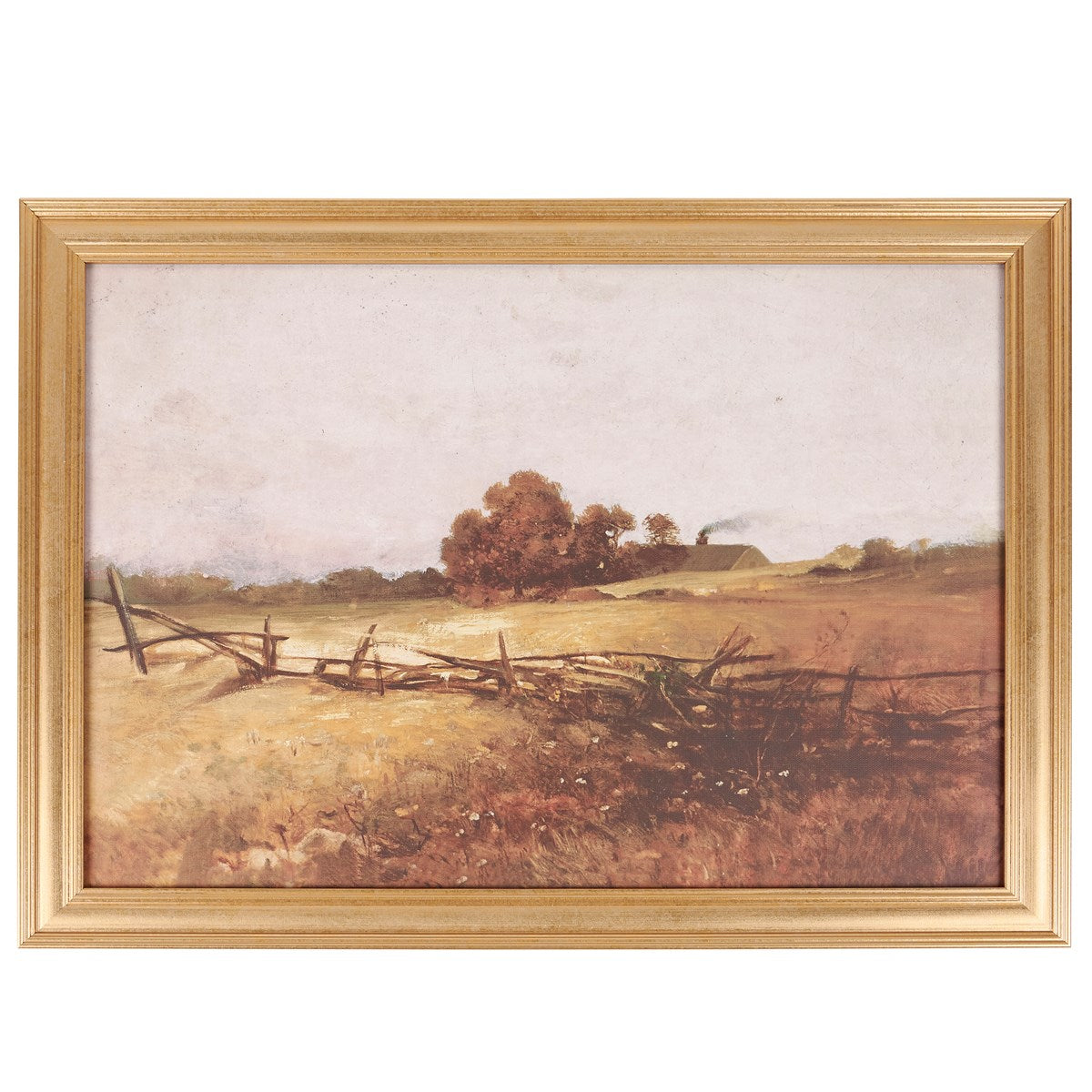 Rural Farm Inset Wall Art