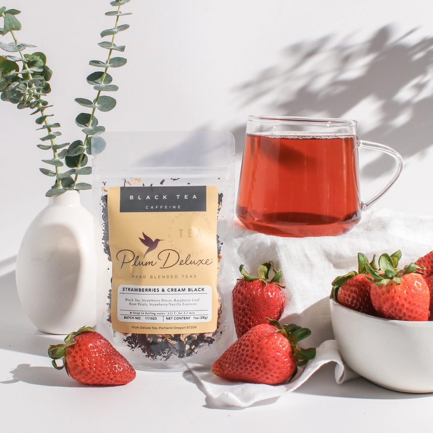 Strawberries & Cream Black Tea