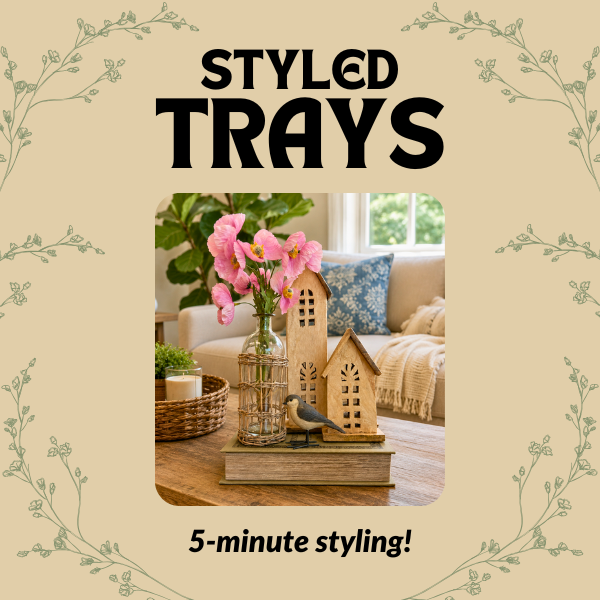 shop styled trays
