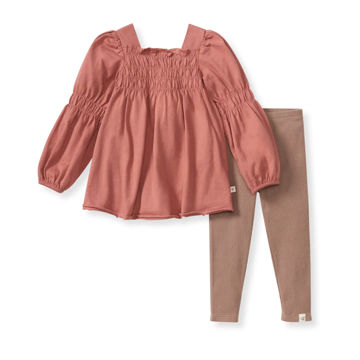 Girls Smocked Tunic Set