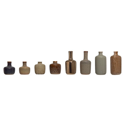 Glazed Stoneware Vases