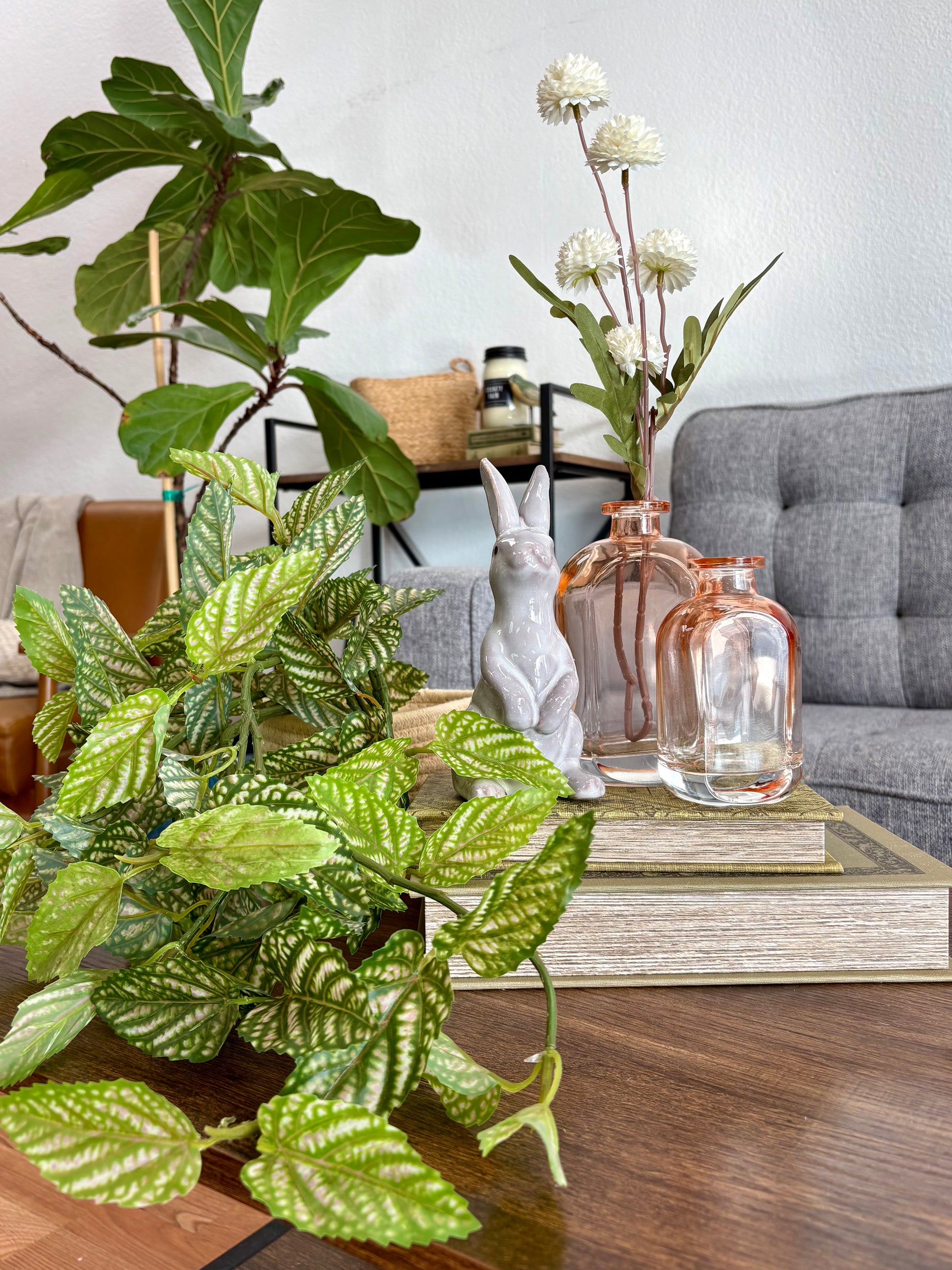 Whimsical Bunny Garden - Terra Cottage