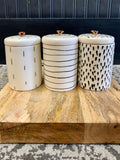 Patterned Mini Canister
